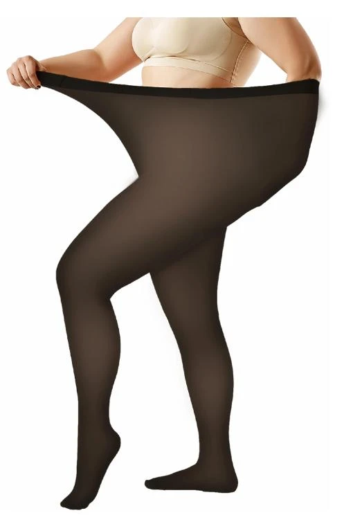 collant grande taille opaque